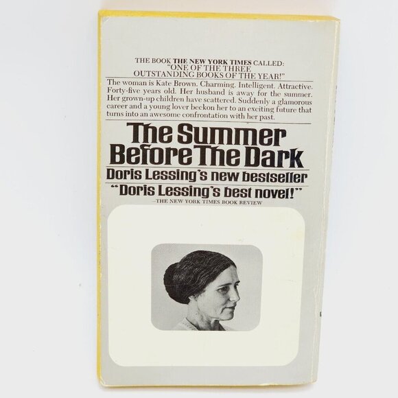 The Summer before the Dark Doris Lessing vintage paperback 1974 Bantam - Picture 2 of 5